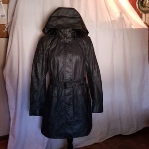 Vince Camuto belted nylon jacket